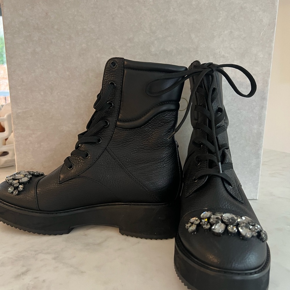 Jimmy Choo Hadley black diamond